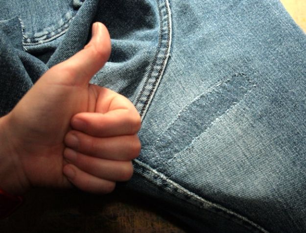 Clothes Hacks - Easy Way to Fix Holes in Your Jeans and Other Garments - DIY Fashion Ideas For Women and For Every Girl - Easy No Sew Hacks for Men's Shirts - Washing Machines Tips For Teens - How To Make Jeans For Fat People - Storage Tips and Videos for Room Decor http://diyjoy.com/diy-clothes-hacks