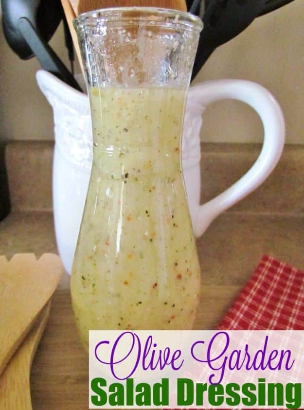 Salad Dressing Recipes - Olive Garden Salad Dressing - Healthy, Low Calorie and Easy Recipes for Creamy Homeade Dressings - How To Make Vinaigrette, Mango, Greek, Paleo, Balsamic, Ranch, and Italian Copycat Dressings 