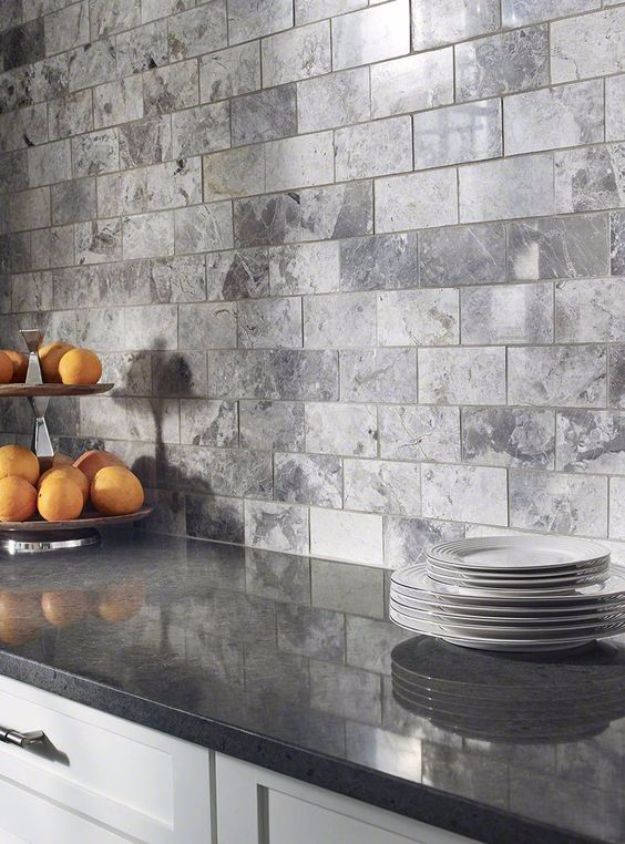 DIY Tile Ideas - Tundra Gray Subway Tile - Creative Crafts for Bathroom, Kitchen, Living Room, and Fireplace - Awesome Shower and Bathtub Ideas - Fun and Easy Home Decor Projects - How To Make Rustic Entryway Art #homeimprovement #diy