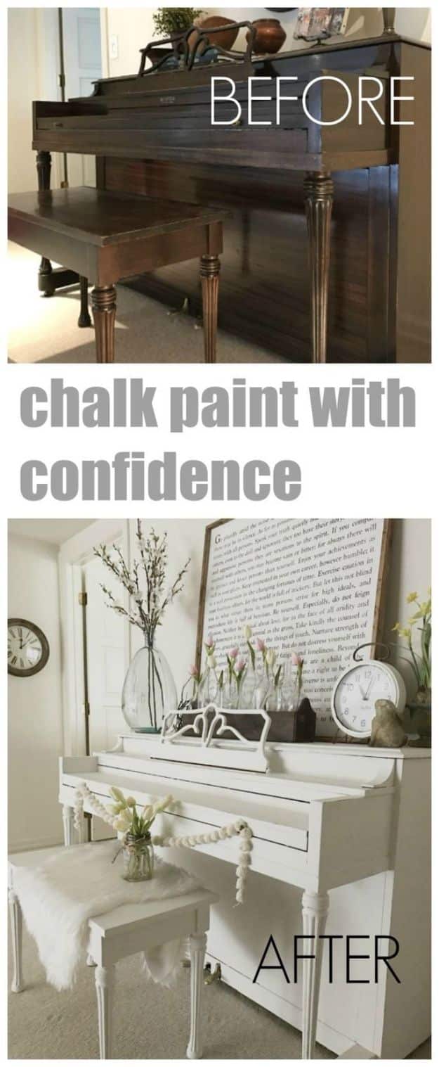 DIY Painting Hacks - Chalk Paint With Confidence - Easy Ways To Shortcut House Painting - Wall Prep, Painters Tape, Trim, Edging, Ceiling, Exterior Cutting In, Furniture and Crafts Paint Tips - Paint Your House Or Your Room With These Time Saving Painter Hacks and Quick Tricks http://diyjoy.com/diy-painting-hacks