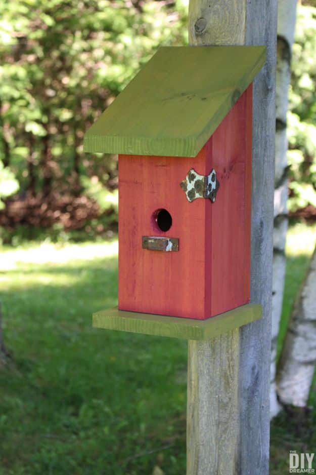 DIY Bird Houses - DIY Nail-Less Screw-Less And Glue-Less Birdhouse - Easy Bird House Ideas for Kids and Adult To Make - Free Plans and Tutorials for Wooden, Simple, Upcyle Designs, Recycle Plastic and Creative Ways To Make Rustic Outdoor Decor and a Home for the Birds - Fun Projects for Your Backyard This Summer 