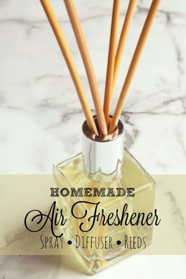 DIY Home Fragrance Ideas - Homemade Air Freshener - Easy Ways To Make your House and Home Smell Good - Essential Oils, Diffusers, DIY Lampe Berger Oil, Candles, Room Scents and Homemade Recipes for Odor Removal - Relaxing Lavender, Fresh Clean Smells, Lemon, Herb 