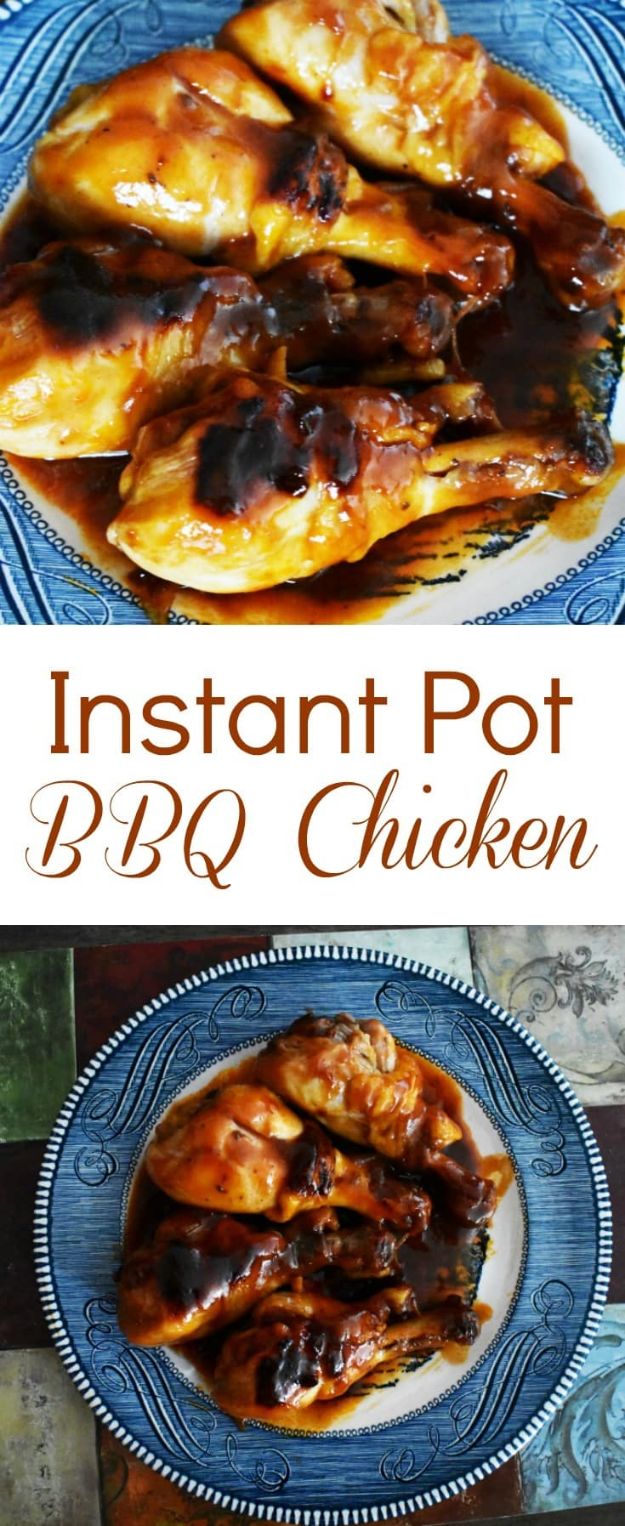Best Barbecue Recipes - Instant Pot BBQ Chicken - Easy BBQ Recipe Ideas for Lunch, Dinner and Quick Party Appetizers - Grilled and Smoked Foods, Chicken, Beef and Meat, Fish and Vegetable Ideas for Grilling - Sauces and Rubs, Seasonings and Favorite Bar BBQ Tips #bbq #bbqrecipes #grilling
