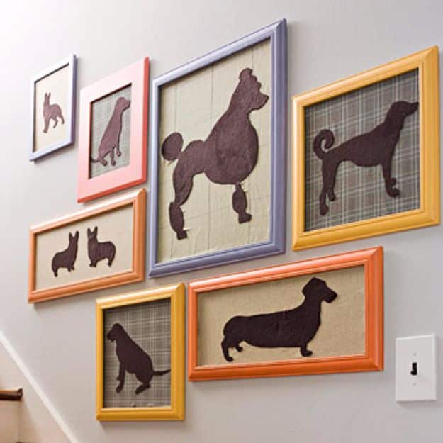 DIY Ideas With Dogs - Pets on Parade - Cute and Easy DIY Projects for Dog Lovers - Wall and Home Decor Projects, Things To Make and Sell on Etsy - Quick Gifts to Make for Friends Who Have Puppies and Doggies - Homemade No Sew Projects- Fun Jewelry, Cool Clothes and Accessories #dogs #crafts #diyideas