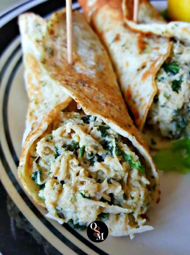 Best Lowfat Recipes - Chicken Florentine Wonders - Easy Low fat and Healthy Recipe Ideas For Eating Well and Dieting, Weight Loss - Quick Breakfasts, Lunch, Dinner, Snack and Desserts - Foods with Chicken, Vegetables, Salad, Low Carb, Beef, Egg, Gluten Free #lowfatrecipes 