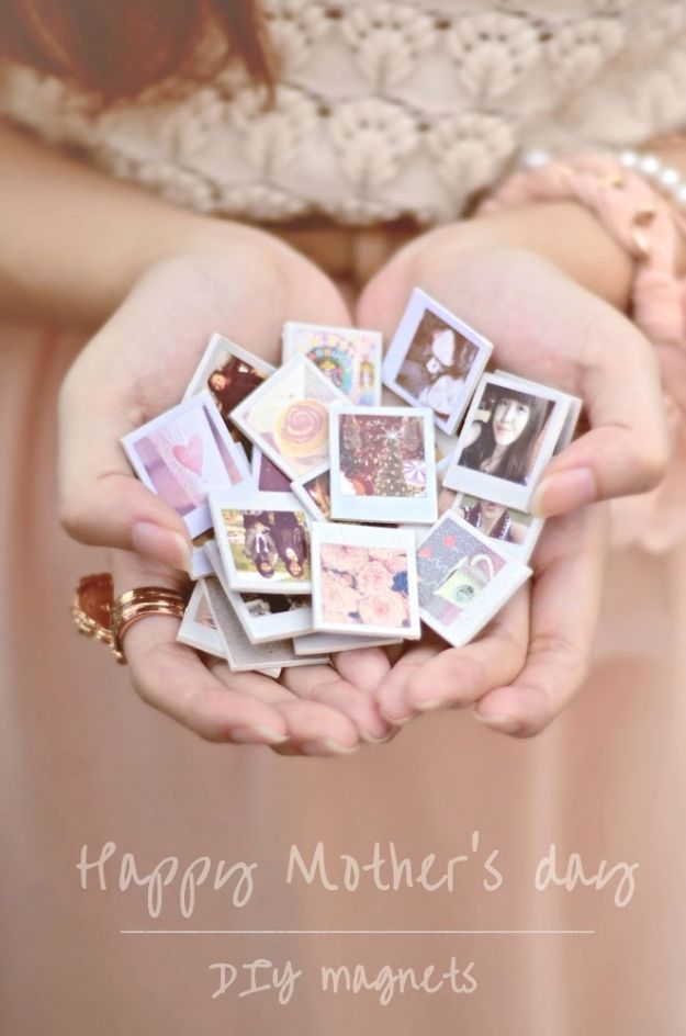 Best Mothers Day Ideas - Happy Mother's Day DIY Magnets - Easy and Cute DIY Projects to Make for Mom - Cool Gifts and Homemade Cards, Gift in A Jar Ideas - Cheap Things You Can Make for Your Mother http://diyjoy.com/diy-mothers-day-ideas
