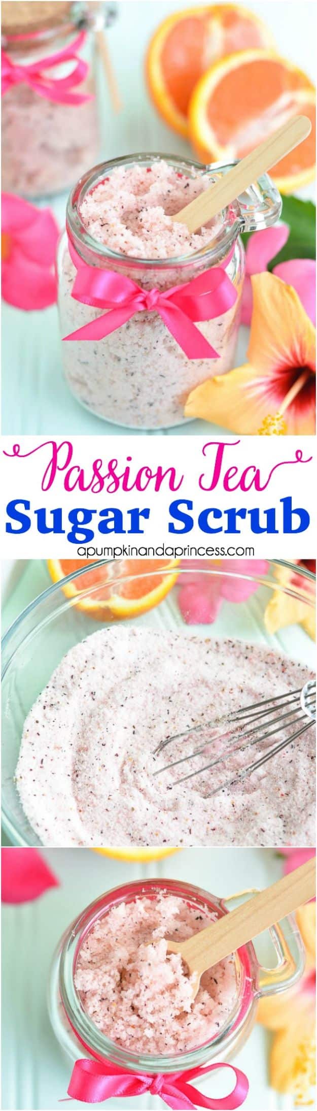Best Mothers Day Ideas - Passion Tea Sugar Scrub - Easy and Cute DIY Projects to Make for Mom - Cool Gifts and Homemade Cards, Gift in A Jar Ideas - Cheap Things You Can Make for Your Mother http://diyjoy.com/diy-mothers-day-ideas
