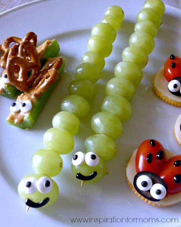 Best Recipes To Teach Your Kids To Cook - Back Yard Bug Snacks - Easy Ideas To Show Children How to Prepare Food - Kid Friendly Recipes That Boys and Girls Can Make Themselves - No Bake, 5 Minute Foods, Healthy Snacks, Salads, Dips, Roll Ups, Vegetables and Simple Desserts - Recipes To Learn How To Make Fun Food http://diyjoy.com/best-recipes-teach-kids-to-cook
