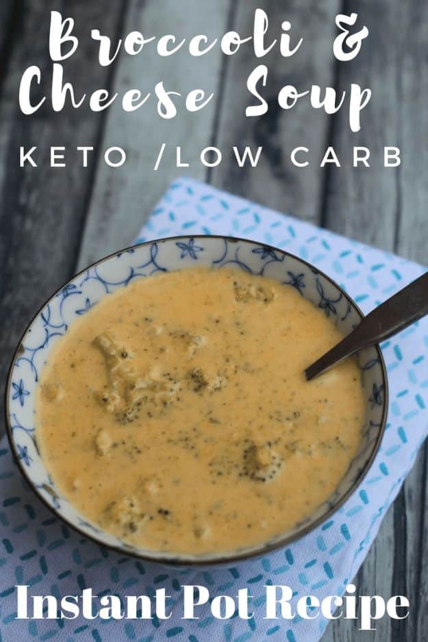 Best Keto Recipes - Broccoli & Cheese Soup - Easy Ketogenic Recipe Ideas for Breakfast, Lunch, Dinner, Snack and Dessert - Quick Crockpot Meals, Fat Bombs, Gluten Free and Low Carb Foods To Make For The Keto Diet #keto #ketorecipes #ketodiet