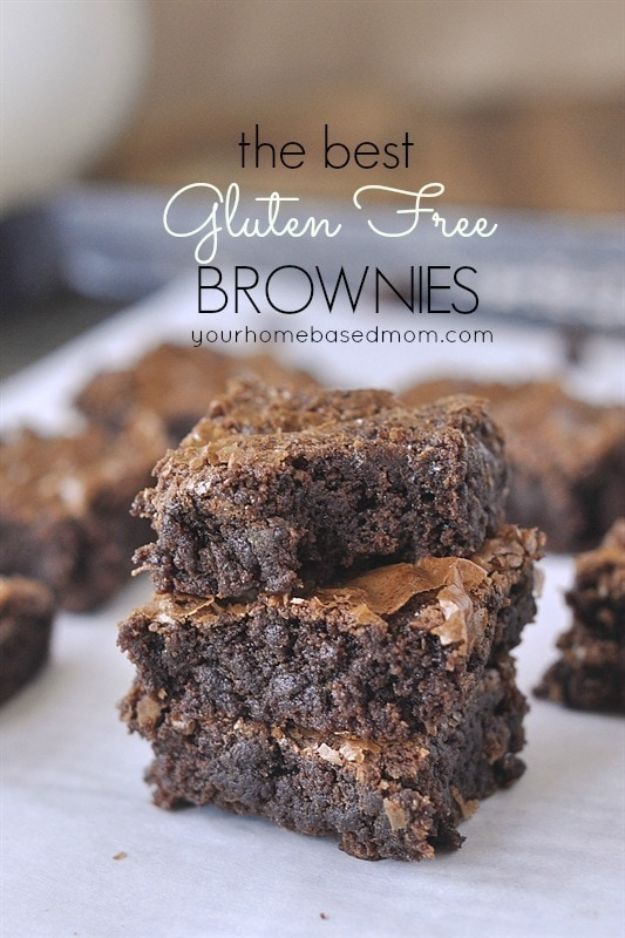 Gluten Free Desserts - Gluten Free Brownies - Easy Recipes and Healthy Recipe Ideas for Cookies, Cake, Pie, Cupcakes, Cheesecake and Ice Cream - Best No Sugar Glutenfree Chocolate, No Bake Dessert, Fruit, Peach, Apple and Banana Dishes - Flourless Christmas, Thanksgiving and Holiday Dishes #glutenfree #desserts #recipes
