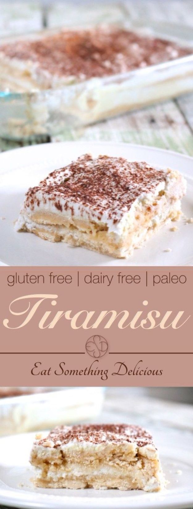 Gluten Free Desserts - Gluten Free Tiramisu - Easy Recipes and Healthy Recipe Ideas for Cookies, Cake, Pie, Cupcakes, Cheesecake and Ice Cream - Best No Sugar Glutenfree Chocolate, No Bake Dessert, Fruit, Peach, Apple and Banana Dishes - Flourless Christmas, Thanksgiving and Holiday Dishes #glutenfree #desserts #recipes