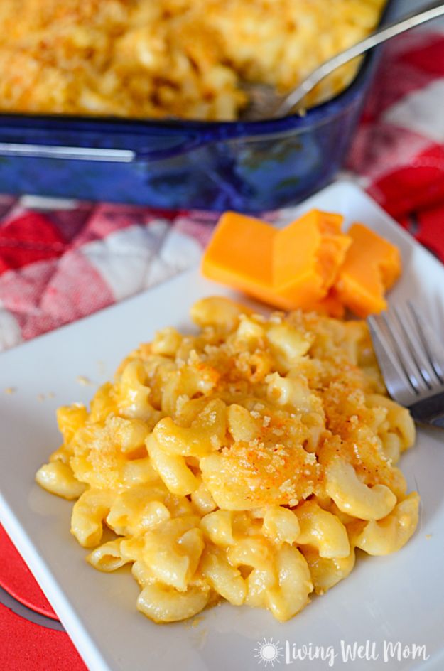 Best Recipes To Teach Your Kids To Cook - Kid-Friendly Easy Homemade Mac and Cheese - Easy Ideas To Show Children How to Prepare Food - Kid Friendly Recipes That Boys and Girls Can Make Themselves - No Bake, 5 Minute Foods, Healthy Snacks, Salads, Dips, Roll Ups, Vegetables and Simple Desserts - Recipes To Learn How To Make Fun Food http://diyjoy.com/best-recipes-teach-kids-to-cook