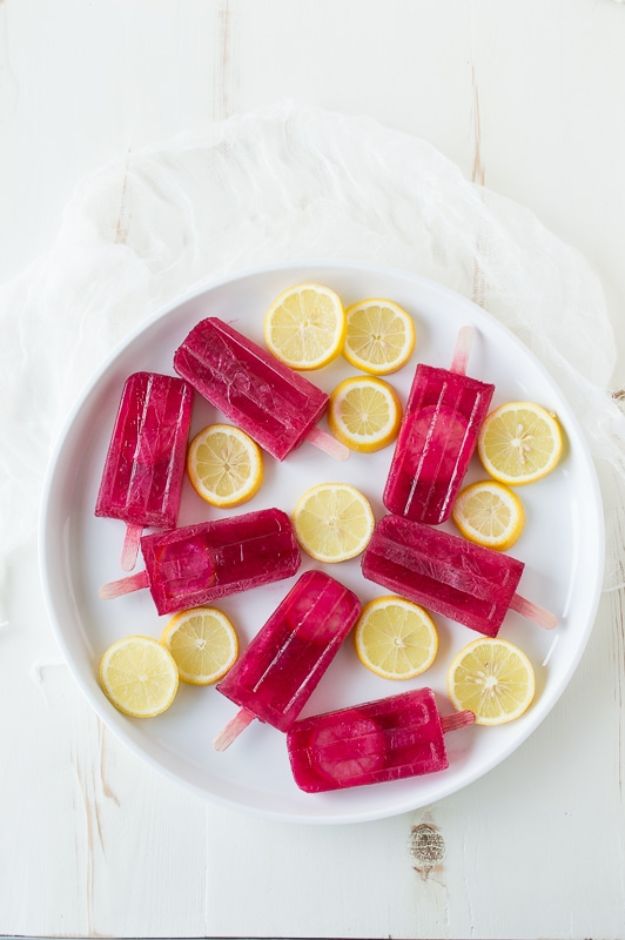 Best Summer Snacks and Snack Recipes - Passion Tea Lemonade Popsicles - Quick And Easy Snack Ideas for After Workout, School, Work - Mid Day Treats, Best Small Desserts, Simple and Fast Things To Make In Minutes - Healthy Snacking Foods Made With Vegetables, Cheese, Yogurt, Fruit and Gluten Free Options - Kids Love Making These Sweets, Popsicles, Drinks, Smoothies and Fun Foods - Refreshing and Cool Options for Eating Otuside on a Hot Day   #summer #snacks #snackrecipes #appetizers