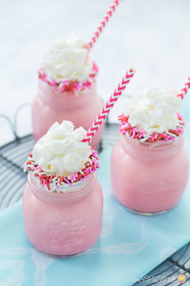 Best Summer Snacks and Snack Recipes - Red Velvet Milkshake - Quick And Easy Snack Ideas for After Workout, School, Work - Mid Day Treats, Best Small Desserts, Simple and Fast Things To Make In Minutes - Healthy Snacking Foods Made With Vegetables, Cheese, Yogurt, Fruit and Gluten Free Options - Kids Love Making These Sweets, Popsicles, Drinks, Smoothies and Fun Foods - Refreshing and Cool Options for Eating Otuside on a Hot Day   #summer #snacks #snackrecipes #appetizers