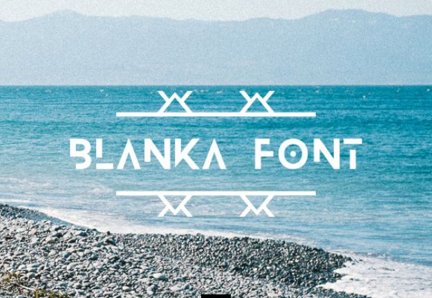Best Free Fonts To Download for Crafts and DIY Projects - Blanka Font - Cute, Cool and Professional Looking Font Ideas for Teachers, Crafters and Wedding Decor - Calligraphy, Script, Sans Serif, Handwriting and Vintage Chalkboard Fonts for A Rustic Look - Fun Cricut and Silhouette Downloads - Printables for Signs and Invitations 