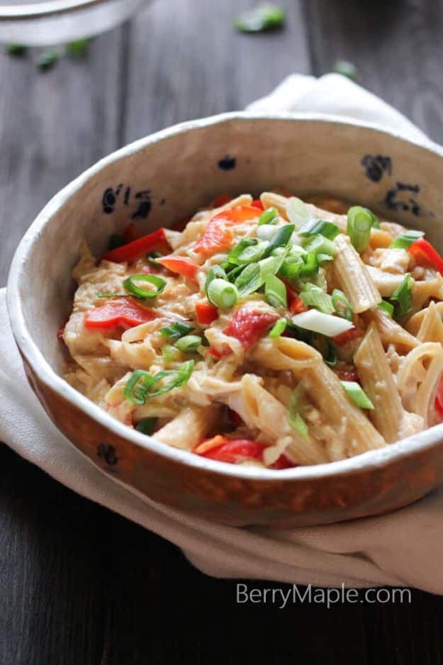 Easy Recipes For Rotisserie Chicken - Rotisserie Chicken Cheese Pasta - Healthy Recipe Ideas for Leftovers - Comfort Foods With Chicken - Low Carb and Gluten Free, Crock Pot Meals,#easyrecipes #dinnerideas #recipes