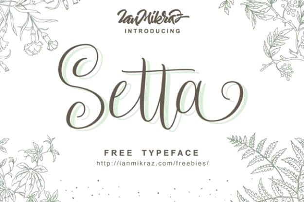 Best Free Fonts To Download for Crafts and DIY Projects - Setta - Cute, Cool and Professional Looking Font Ideas for Teachers, Crafters and Wedding Decor - Calligraphy, Script, Sans Serif, Handwriting and Vintage Chalkboard Fonts for A Rustic Look - Fun Cricut and Silhouette Downloads - Printables for Signs and Invitations 