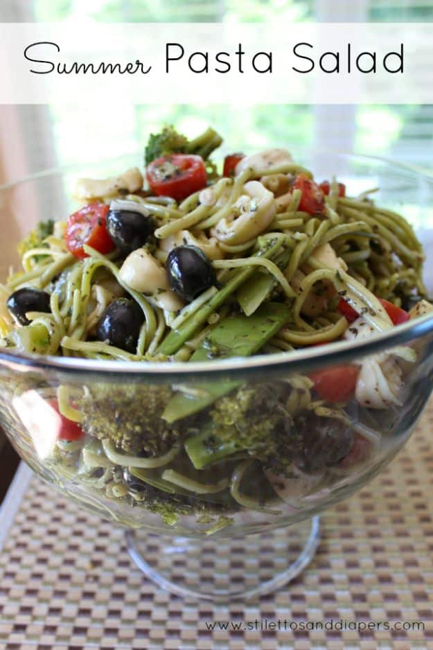 Summer Salad Recipes - Summer Pasta Salad - Easy Salads to Make for Summer Dinners, Picnic, Barbecue and Take To Work Lunches - Grilled Foods, Fruits, Chicken, Tuna and and Shrimp Salad - Healthy Meals on A Budget - Vegetarian and Vegan Recipe Ideas - Homemade Salad Dressings and Fresh Ingredients make the Best Salads #salads #saladrecipes #lunchrecipes #recipes #summe 