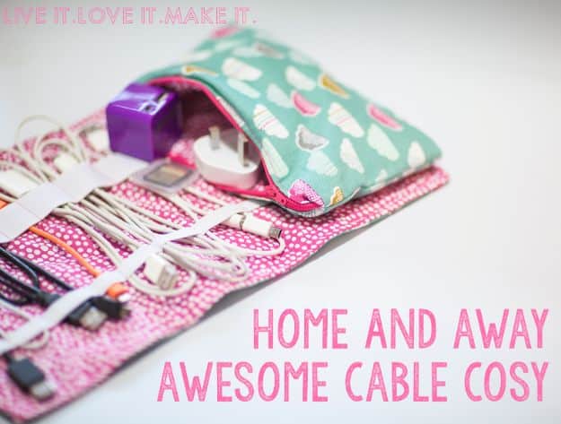 Crafts To Make and Sell - Awesome Cable Cosy - 75 MORE Easy DIY Ideas for Cheap Things To Sell on Etsy, Online and for Craft Fairs. Make Money with crafts to sell ideas #crafts