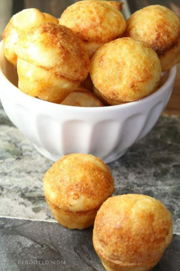 Best Recipes for the Cheese Lover - Brazilian Cheese Puffs - Easy Recipe Ideas With Cheese - Homemade Appetizers, Dips, Dinners, Snacks, Pasta Dishes, Healthy Lunches and Soups Made With Your Favorite Cheeses - Ricotta, Cheddar, Swiss, Parmesan, Goat Chevre, Mozzarella and Feta Ideas - Grilled, Healthy, Vegan and Vegetarian #cheeserecipes #recipes #recipeideas #cheese #cheeserecipe 
