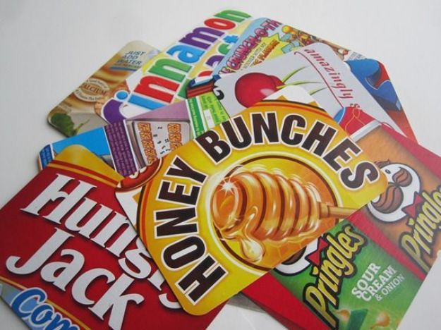 Cool DIY Ideas With Cereal Boxes - Cereal Box Postcards - Easy Organizing Ideas, Cute Kids Crafts and Creative Ways to Make Things Out of A Cereal Box - Cheap Gifts, DIY School Supplies and Storage Ideas http://diyjoy.com/diy-ideas-cereal-boxes