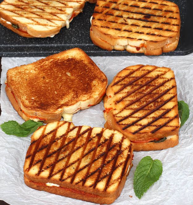 Best Recipes for the Cheese Lover - Grilled Cheese Margherita Sandwich - Easy Recipe Ideas With Cheese - Homemade Appetizers, Dips, Dinners, Snacks, Pasta Dishes, Healthy Lunches and Soups Made With Your Favorite Cheeses - Ricotta, Cheddar, Swiss, Parmesan, Goat Chevre, Mozzarella and Feta Ideas - Grilled, Healthy, Vegan and Vegetarian #cheeserecipes #recipes #recipeideas #cheese #cheeserecipe 