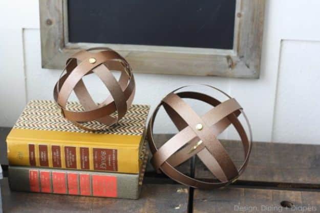 Cool DIY Ideas With Cereal Boxes - Industrial Decorative Spheres - Easy Organizing Ideas, Cute Kids Crafts and Creative Ways to Make Things Out of A Cereal Box - Cheap Gifts, DIY School Supplies and Storage Ideas http://diyjoy.com/diy-ideas-cereal-boxes