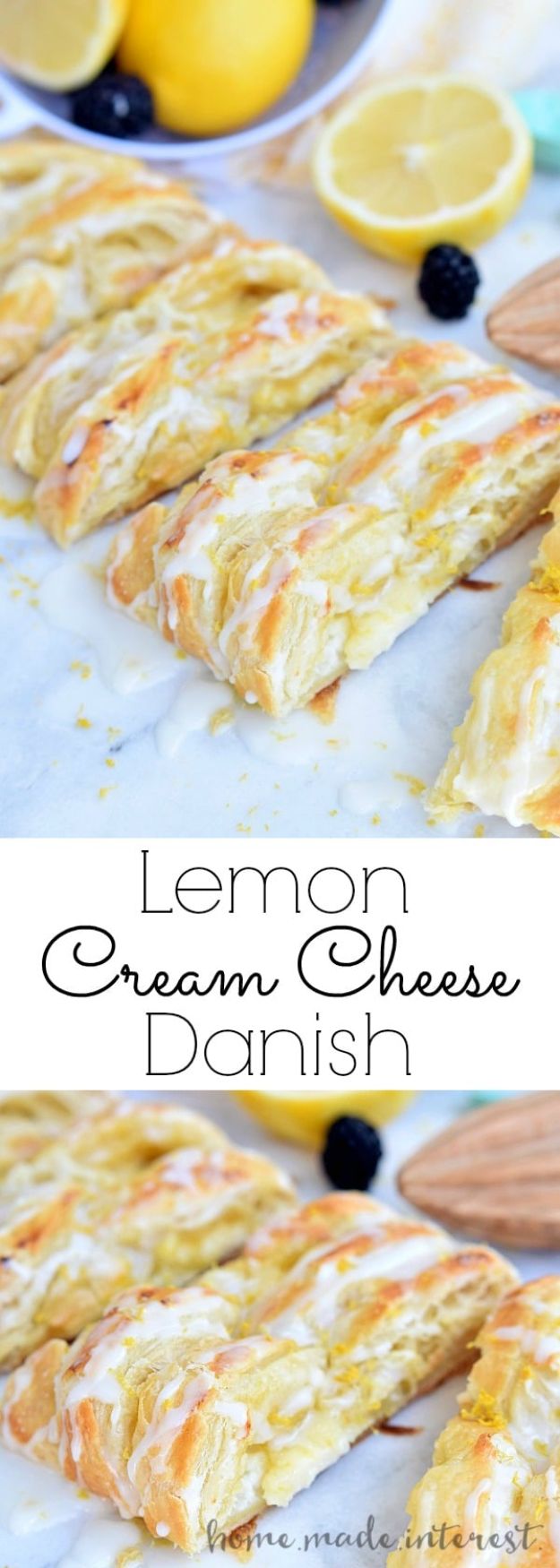 Best Recipes for the Cheese Lover - Lemon Cream Cheese Danish - Easy Recipe Ideas With Cheese - Homemade Appetizers, Dips, Dinners, Snacks, Pasta Dishes, Healthy Lunches and Soups Made With Your Favorite Cheeses - Ricotta, Cheddar, Swiss, Parmesan, Goat Chevre, Mozzarella and Feta Ideas - Grilled, Healthy, Vegan and Vegetarian #cheeserecipes #recipes #recipeideas #cheese #cheeserecipe 