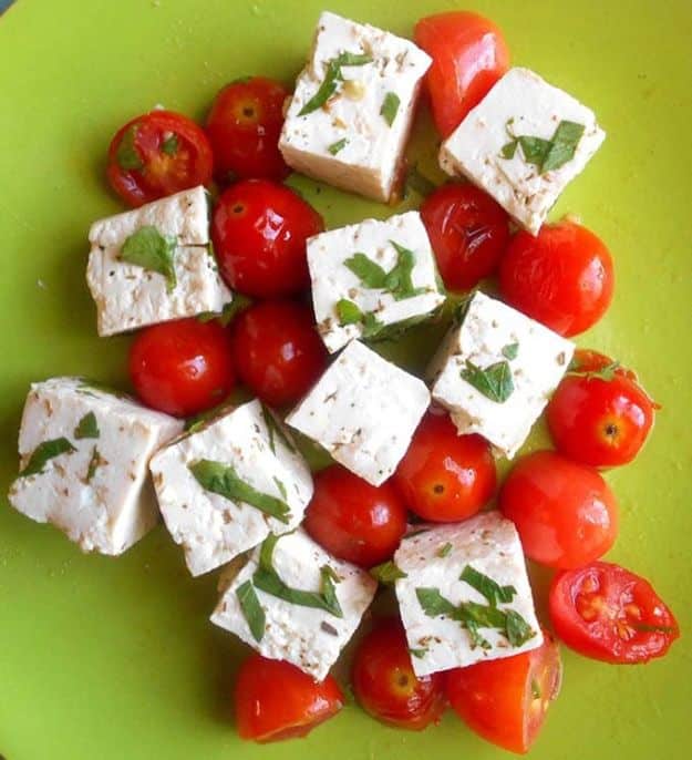 Best Recipes for the Cheese Lover - Vegan Feta Cheese - Easy Recipe Ideas With Cheese - Homemade Appetizers, Dips, Dinners, Snacks, Pasta Dishes, Healthy Lunches and Soups Made With Your Favorite Cheeses - Ricotta, Cheddar, Swiss, Parmesan, Goat Chevre, Mozzarella and Feta Ideas - Grilled, Healthy, Vegan and Vegetarian #cheeserecipes #recipes #recipeideas #cheese #cheeserecipe 