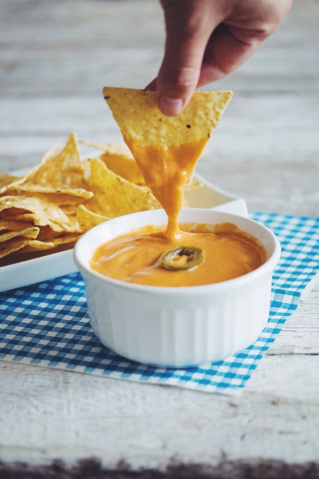 Best Recipes for the Cheese Lover - Vegan Nacho Cheese - Easy Recipe Ideas With Cheese - Homemade Appetizers, Dips, Dinners, Snacks, Pasta Dishes, Healthy Lunches and Soups Made With Your Favorite Cheeses - Ricotta, Cheddar, Swiss, Parmesan, Goat Chevre, Mozzarella and Feta Ideas - Grilled, Healthy, Vegan and Vegetarian #cheeserecipes #recipes #recipeideas #cheese #cheeserecipe 