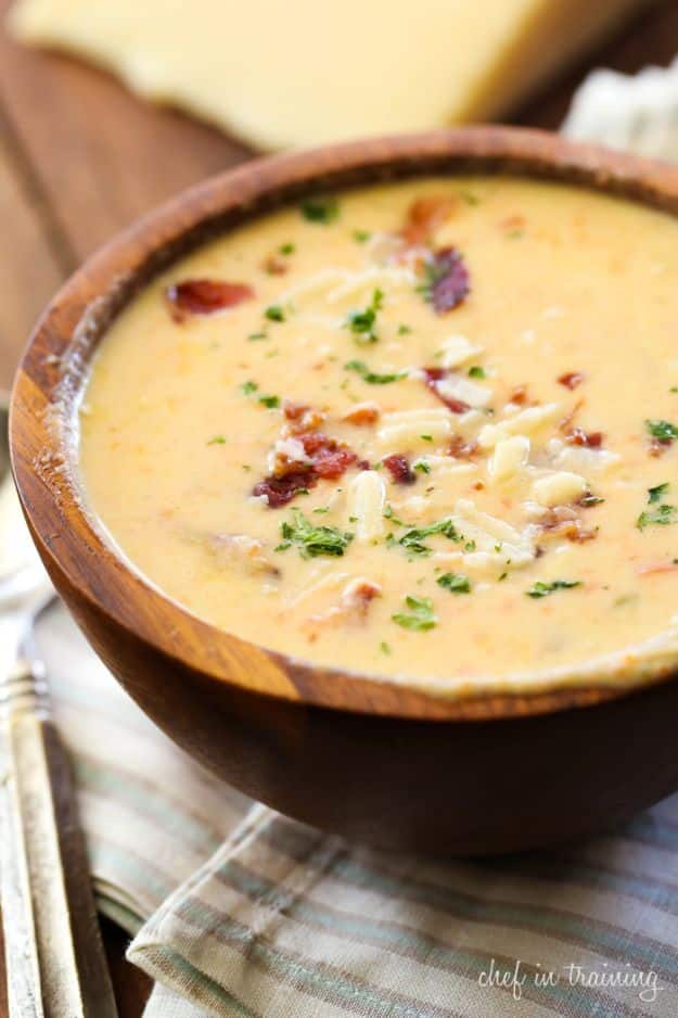 Soup Recipes - Asiago Bisque - Healthy Soups and Recipe Ideas - Easy Slow Cooker Dishes, Soup Recipe for Chicken, Sausage, With Ground Beef, Potato, Vegetarian, Mexican and Asian Varieties - Creamy Soups for Winter and Fall - Low Carb and Keto Meals - Quick Bean Soup and Copycat Recipes #soup #recipes 