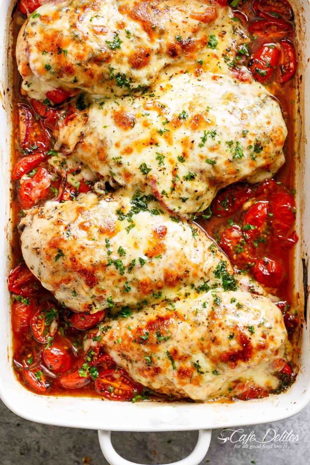 Chicken Breast Recipes - Balsamic Baked Chicken Breast - Healthy, Easy Chicken Recipes for Dinner, Lunch, Parties and Quick Weeknight Meals - Boneless Chicken Breast Casserole Recipes, Oven Baked Ideas, Crockpot Chicken Breasts, Marinades for Grilled Foods, Salads, Shredded Chicken Tacos, Creamy Pasta, Keto and Low Carb, Mexican, Asian and Italian Food #chicken #recipes #healthy