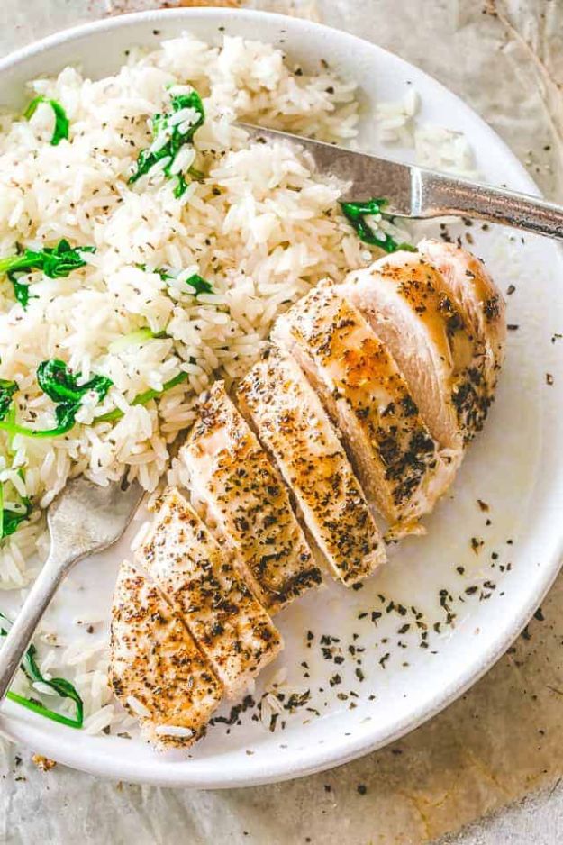 Chicken Breast Recipes - Easy Baked Chicken Breasts - Healthy, Easy Chicken Recipes for Dinner, Lunch, Parties and Quick Weeknight Meals - Boneless Chicken Breast Casserole Recipes, Oven Baked Ideas, Crockpot Chicken Breasts, Marinades for Grilled Foods, Salads, Shredded Chicken Tacos, Creamy Pasta, Keto and Low Carb, Mexican, Asian and Italian Food #chicken #recipes #healthy