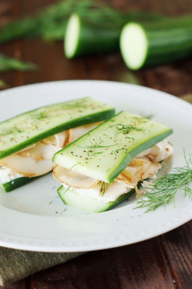 Keto Snacks - Keto Friendly Smoked Turkey and Cucumber - Keto Snack Recipes and Easy Low Carb Foods for the Ketogenic Diet On the Go #keto #ketodiet #ketorecipes