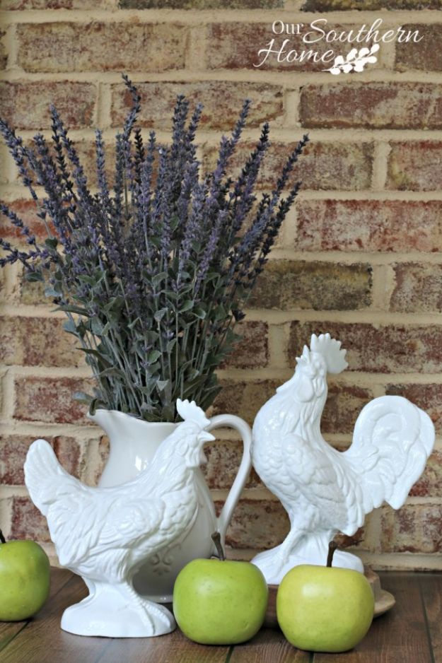 Thrift Store DIY Makeovers -Thrift Store Rooster Makeover - Decor and Furniture With Upcycling Projects and Tutorials - Room Decor Ideas on A Budget - Crafts and Decor to Make and Sell - Before and After Photos - Farmhouse, Outdoor, Bedroom, Kitchen, Living Room and Dining Room Furniture http://diyjoy.com/thrift-store-makeovers
