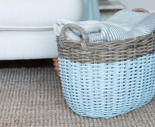 Thrift Store DIY Makeovers - Upcycled Baskets - Decor and Furniture With Upcycling Projects and Tutorials - Room Decor Ideas on A Budget - Crafts and Decor to Make and Sell - Before and After Photos - Farmhouse, Outdoor, Bedroom, Kitchen, Living Room and Dining Room Furniture http://diyjoy.com/thrift-store-makeovers