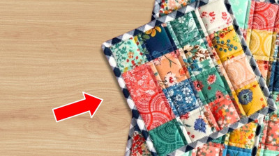 Potholder And Hot Pad Set Tutorial DIY Joy