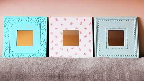 Crafty DIY Mirror For Creative Home Decor (Makes a Great Gift!) | DIY Joy Projects and Crafts Ideas