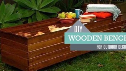 Diy Outdoor Storage Bench Tutorial