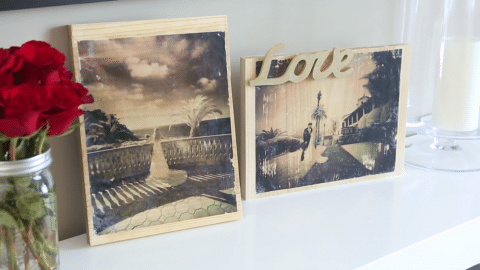 How To Transfer A Photo to Wood | DIY Joy Projects and Crafts Ideas