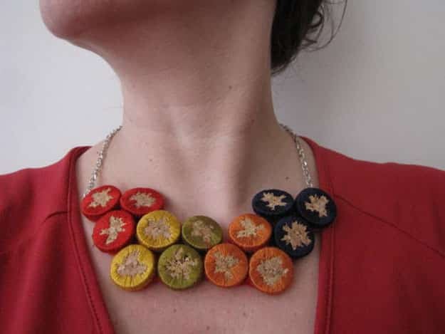 Easy DIY Wine Cork Jewelry Ideas - DIY Wine Cork Necklace - DIY Projects & Crafts by DIY JOY 