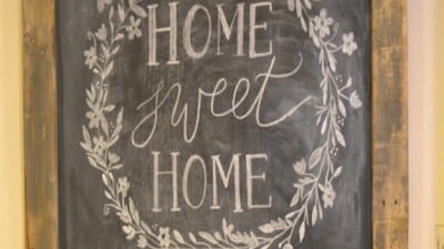Crafts for the Home | DIY Wall Art Ideas | Chalkboard Paint Signs | DIY Projects and Crafts by DIY JOY at