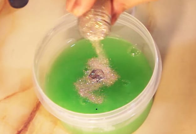 Simple DIY Crafts for Kids | Fun Craft Ideas for Summer | DIY Galaxy Glitter Slime | DIY Projects & Crafts by DIY JOY at http://diyjoy.com/kids-crafts-diy-galaxy-slime-recipe