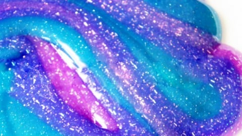 How to Make Glitter Galaxy Slime | DIY Joy Projects and Crafts Ideas