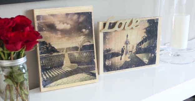 DIY Wood Photo Transfer Keepsake Craft - S&S Blog