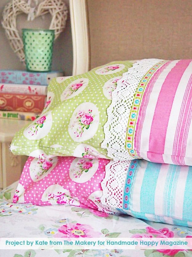 handmade pillow cases