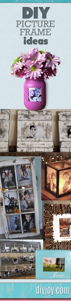 17 DIY Picture Frames | Crafty Ideas & Tutorials