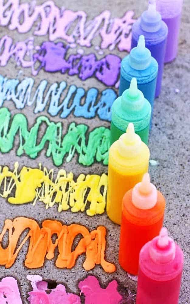 21 DIY Paint Recipes To Make For The Kids   23 Incredibly Fun Outdoor Crafts For Kids 15 