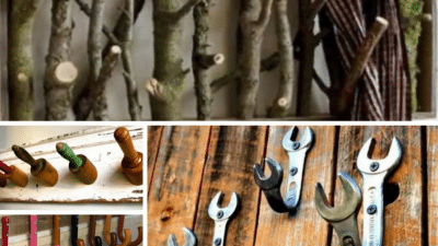 DIY Upcycling Ideas for the Home | DIY Coat Hooks from Repurposed Materials | DIY Projects & Crafts by DIY JOY at