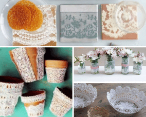 40 Adorable DIY Projects with Lace You’ll Fall in Love With